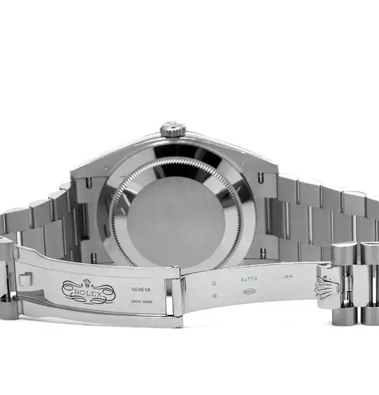 PrestigiousJewelrys Day-Date White Gold Rolex 228239 0523